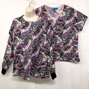 Molar Coaster Dental Hygienist Medium Large Scrub